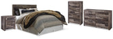 J&M Furniture - Ashley Furniture - Derekson Queen Panel Headboard, Dresser, Chest and Nightstand - Queen Panel Headboard, Dresser, Chest and Nightstand - B200B56